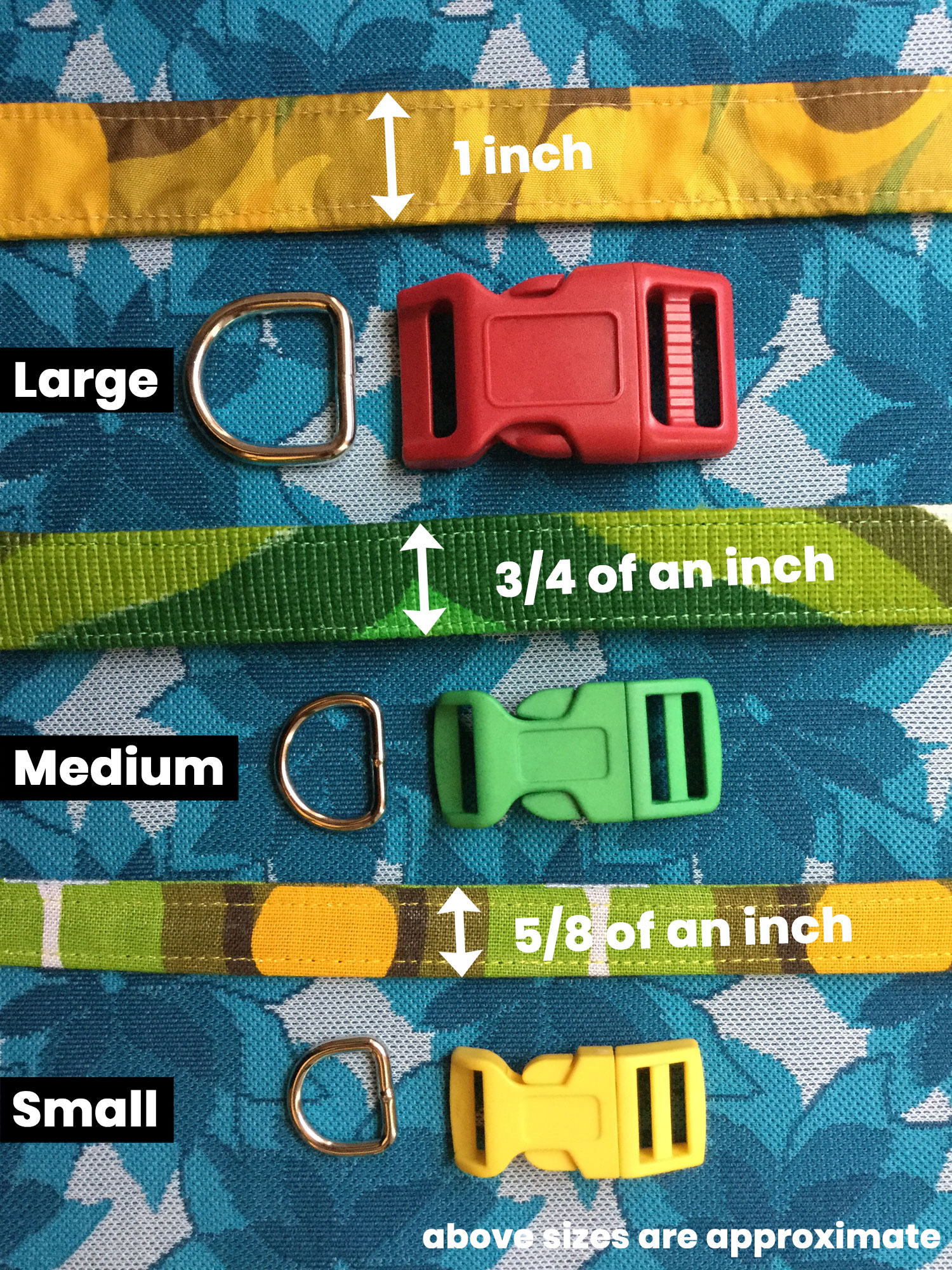 Collar thickness for retro dog collars